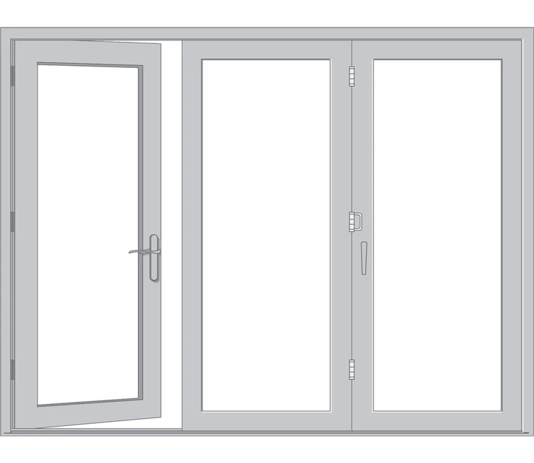 Chatsworth Pella Architect Reserve Series Contemporary Bifold Patio Door