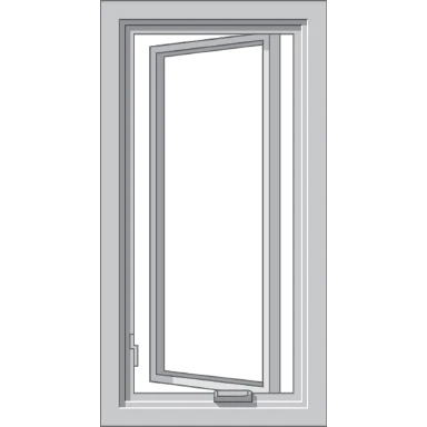 Chatsworth Pella Hurricane Shield Series Vinyl Casement Window