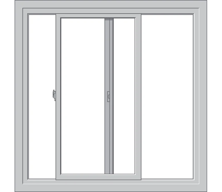 Chatsworth Pella Hurricane Shield Series Vinyl Sliding Window