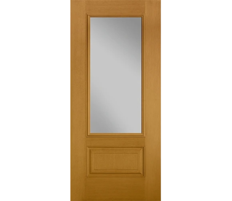 Chatsworth Three Quaters light Fiberglass Entry Door